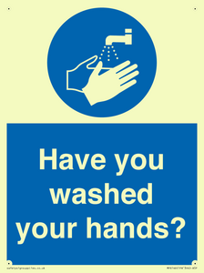 Have you washed your hands?